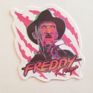 10/$10 Freddy Krueger Sticker